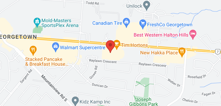 map of #10 -324 GUELPH  ST